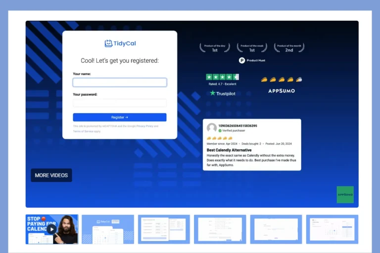 Tidycal lifetime deals