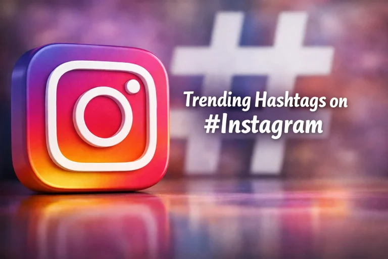 Trending hashtags on Instagram