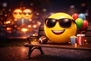 Emoji funny hashtags